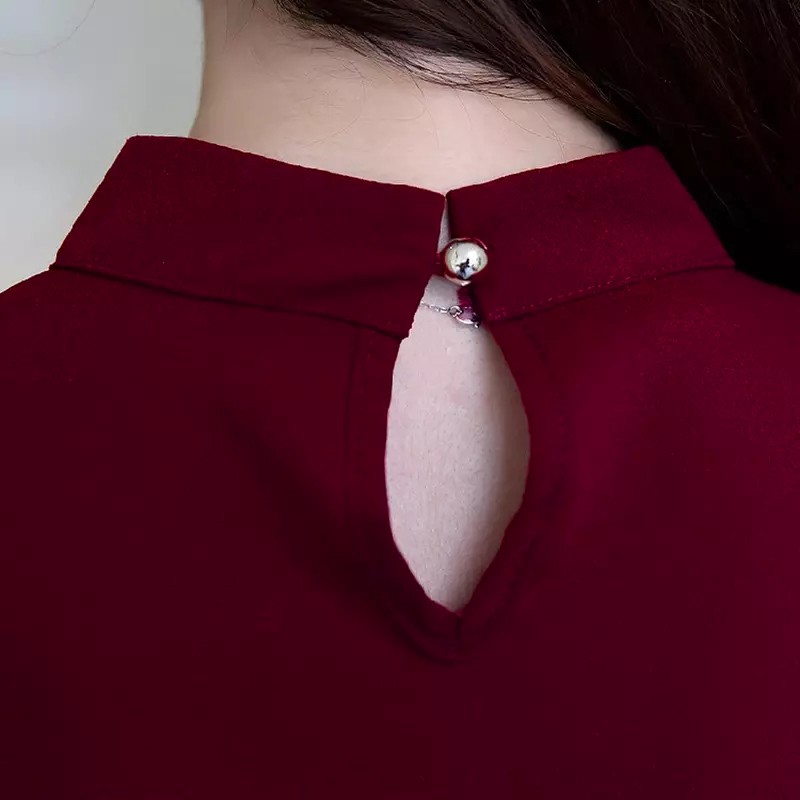 Blouse Tangan Panjang Wanita Gaya Korea Model Terbaru - XSHOP Harina