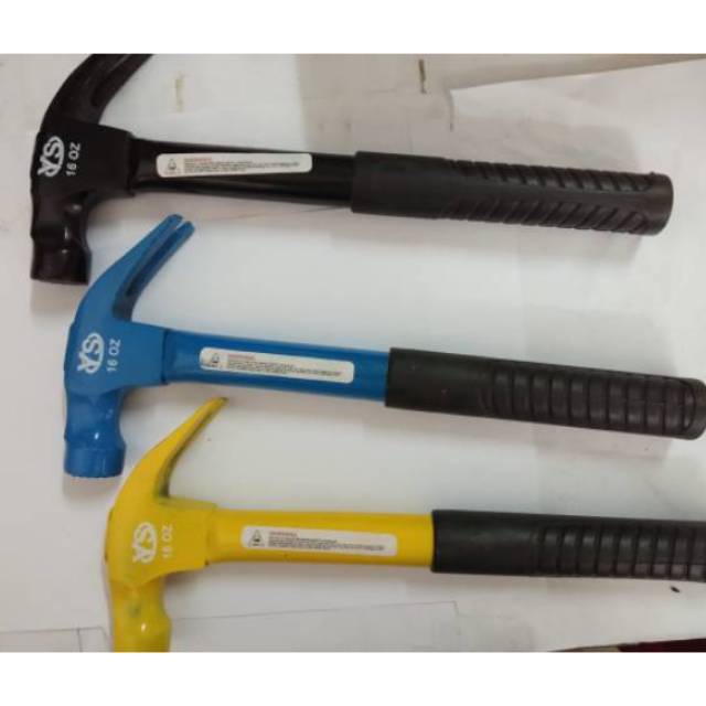 Palu Kambing Magnet 16OZ / Palu ketok / Palu pukul/PALU KAMBING MAGNET GAGANG BESI 16OZ/CLAW HAMMER/