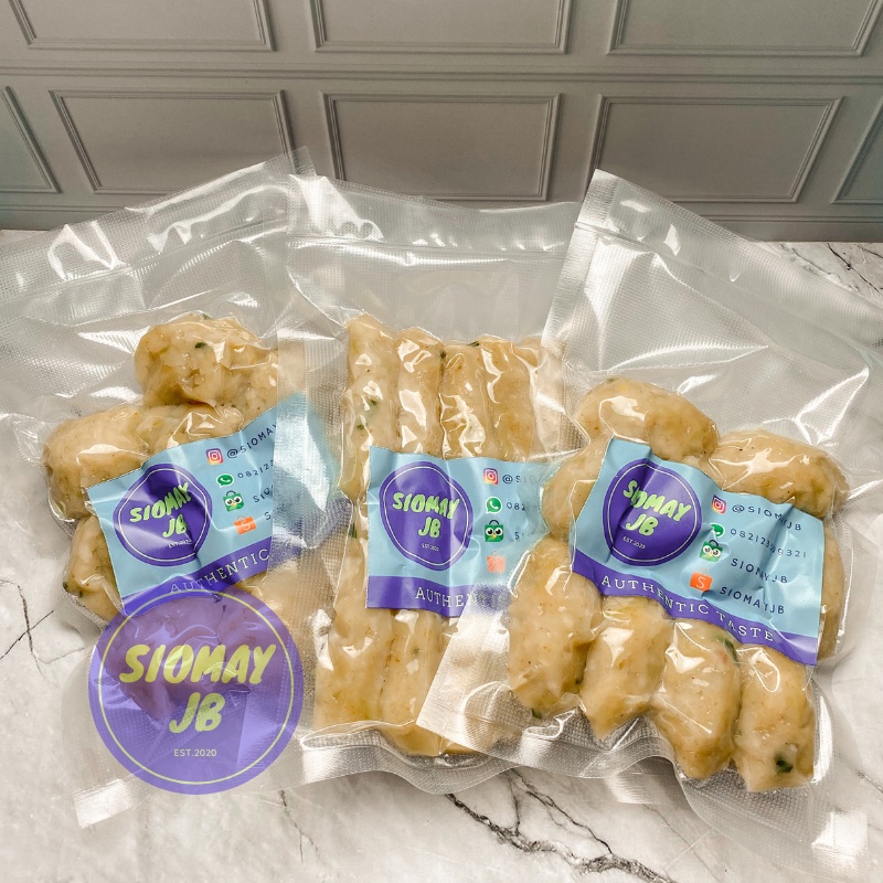 

Siomay Ikan Tenggiri Frozen Vacuum Sealed Bumbu Kacang - 10 Pcs