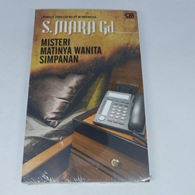 Novel thriller S. Mara Gd Misteri matinya wanita simpanan original novel misteri best seller