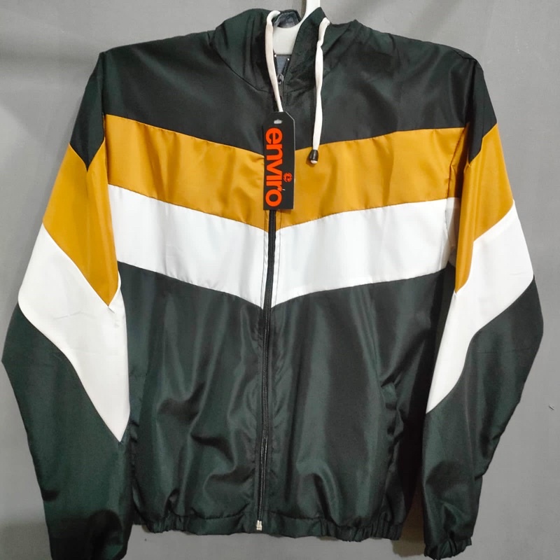 Jaket Parasit Enviro Motif 3 Warna kuning putih hitam