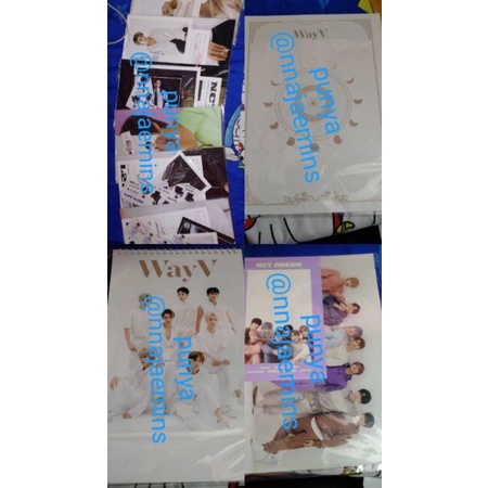 season greeting 2021 nct wayv (member set, mini brochure, pc benefit)