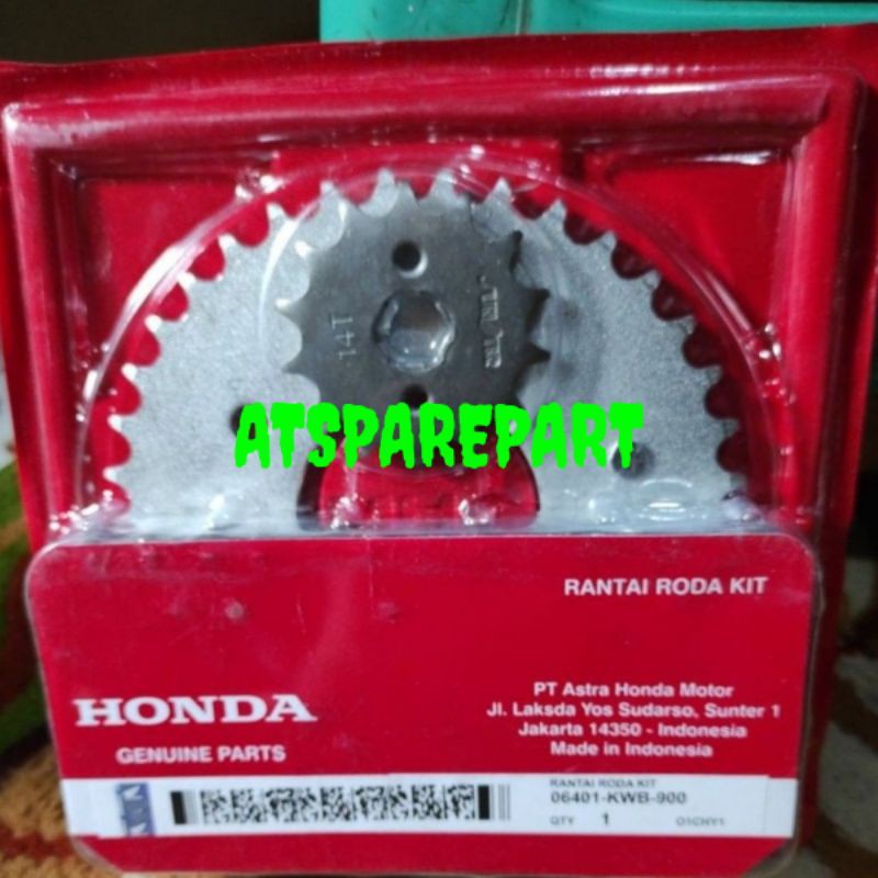 PROMO FLASH SALE ATS Gear set Honda Blade Revo Abs KWB