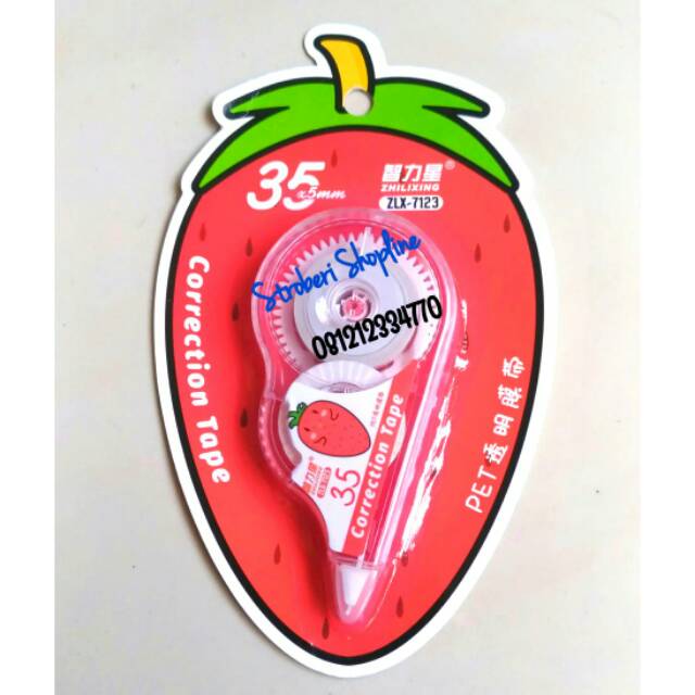

Strawberry Correction Tape (Tip EX)