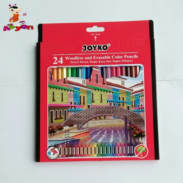 

Pensil Warna Joyko 24 Warna Bisa Di Hapus Murah Berkualitas