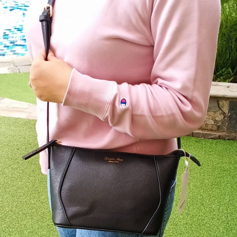 Tas Selempang Wanita Stradivarius Polos Fahion #056