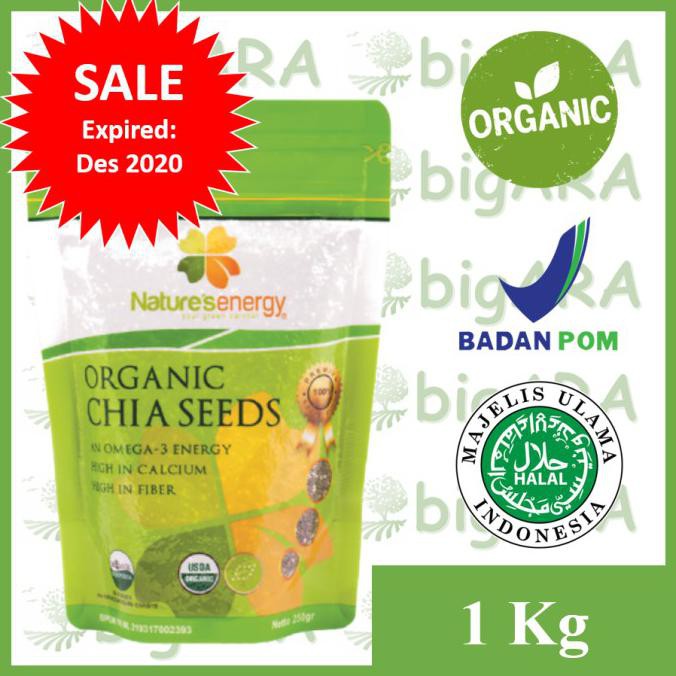 

Nature's Energy Chia Seeds 1kg Nature Natures Chia Seed 1 kg 1 kilo