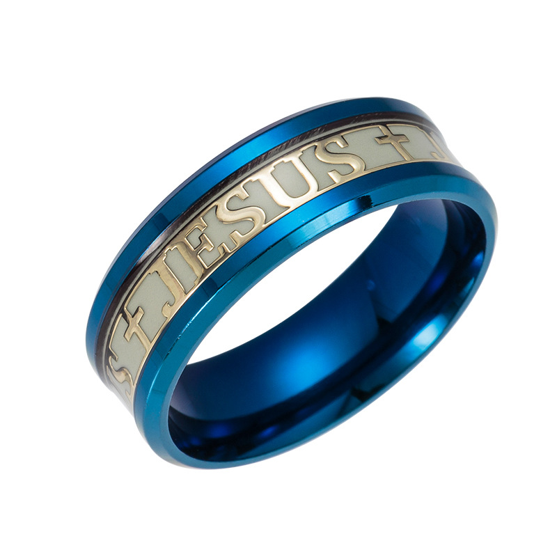 Cincin Luminous Desain Yesus