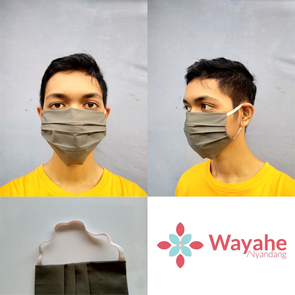 Masker Kain Katun / Masker Kain / Masker Kain Polos