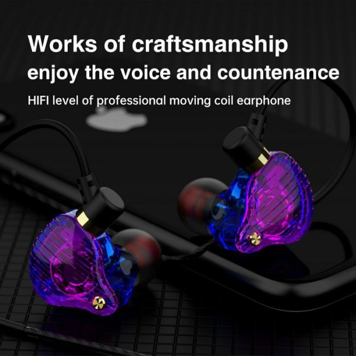 QKZ SK3 with Mic HiFi 9D Stereo Earphone Earbuds for Phone