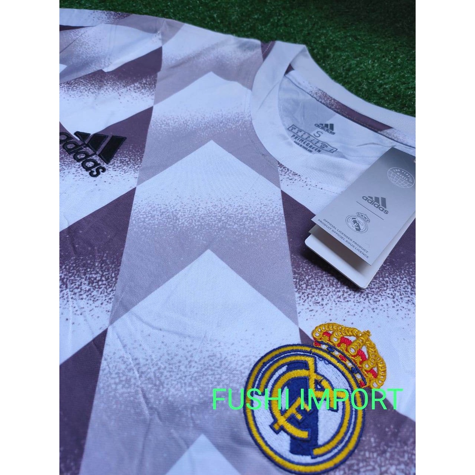 Jersey Baju Bola Madrid Training Arrow 2022 2023 Grade Ori