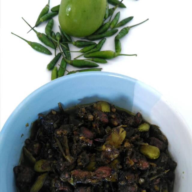 

Sambel pawon mbak ndut (sambel cumi cabe ijo)