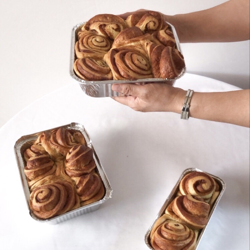 

CINNAMON ROLLS / palm rolls / roti kayu manis / cinnamon / roti lembut / classic rolls