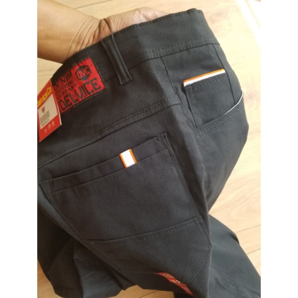 Celana Panjang Fashion Pria Terbaru Model Celana Jeans Saku Tempel Size 29 - 34 Celana kerja harian kantor santai warna hitam abu abu moka hijauarmy nevi