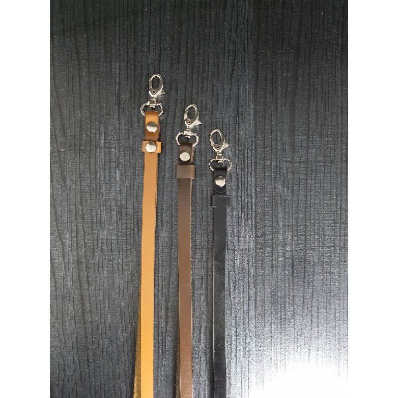 

Lanyard Kulit asli Id Card Holder