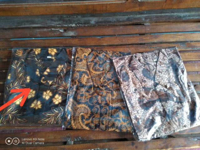 New Arrival Distro Batik Pria Bordir Sogan Hrb026 Batikaf Notoarto