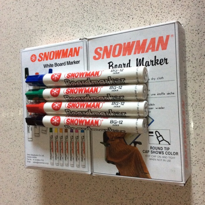 

READY SPIDOL SNOWMAN WHITE BOARD BG.12