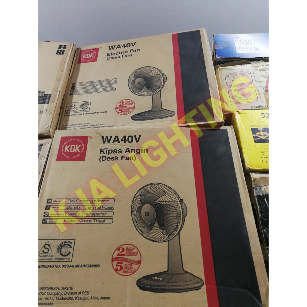 Kipas Angin Duduk Meja / Desk Fan KDK | WA 40 V 16 INCH 40CM