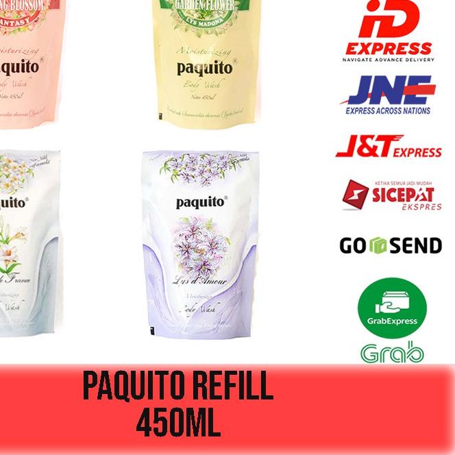 ◊ SABUN CAIR BODY WASH PAQUITO REFILL 450ml ➶