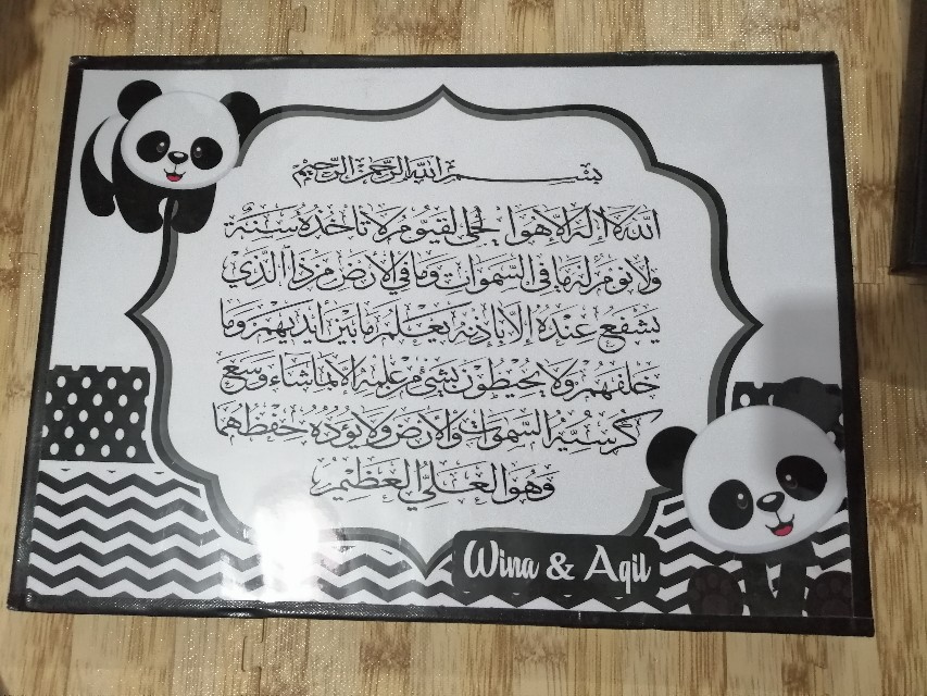 Kaligrafi Set Panda