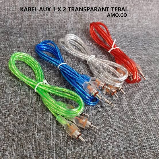 [SO] kabel Audio 1x2 Kabel Aux 2 in 1 1Meter