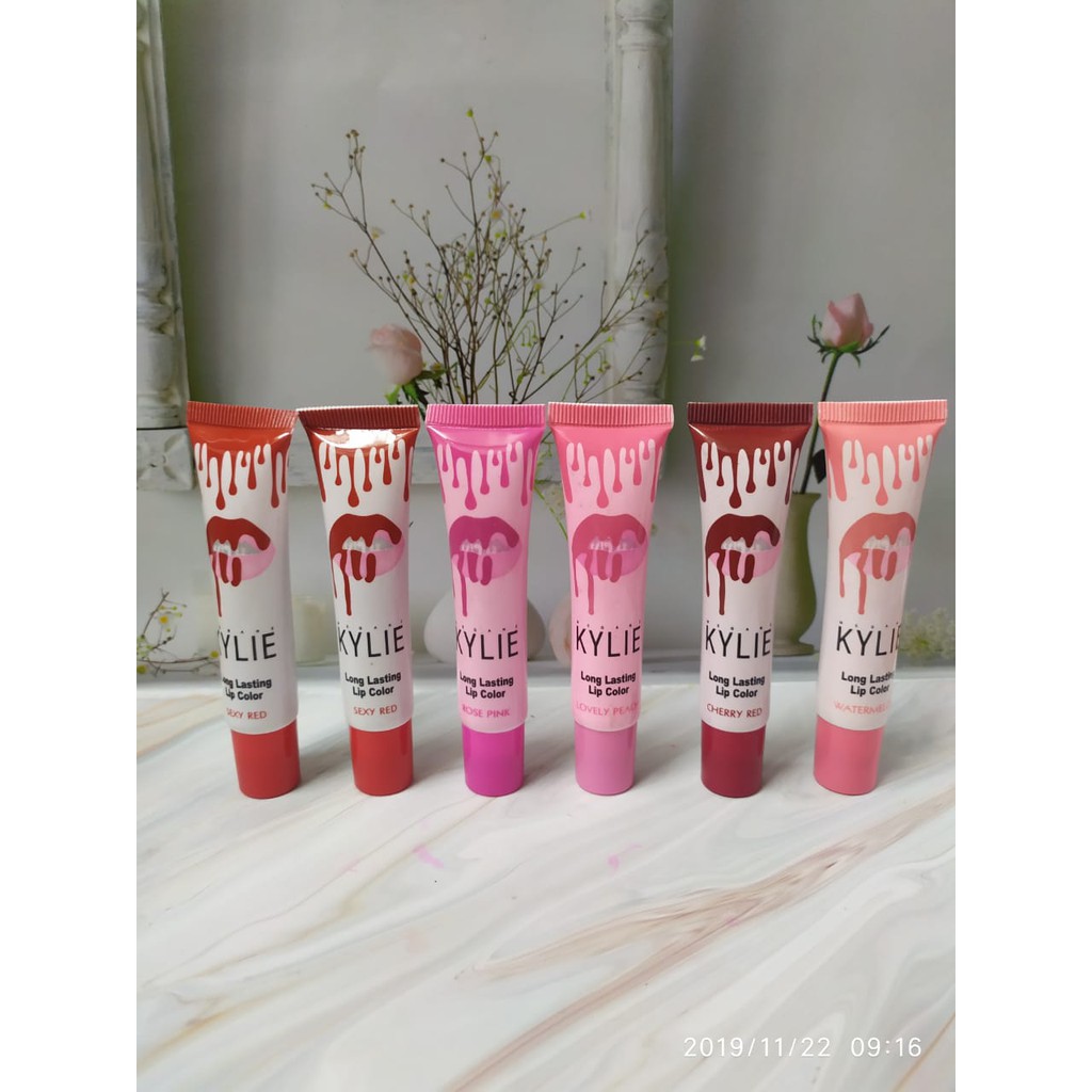 ( OBRAL 6 pcs  ) KYLIE   LIP TATOO Longlasting Lip Color