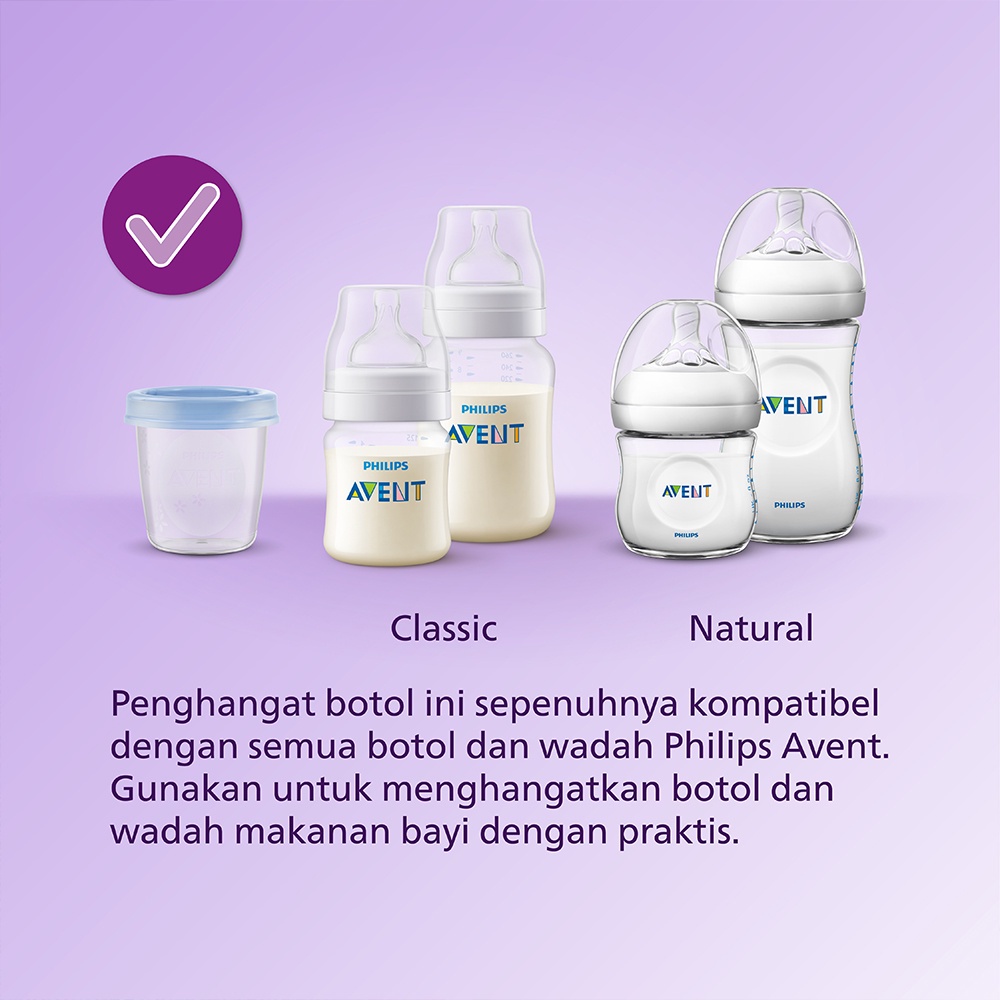 Philips Avent Fast Bottle Warmer Penghangat Asi Bayi Botol Warmer Original Garansi Resmi 2 Tahun