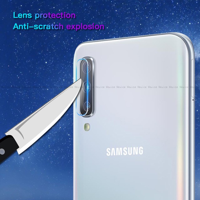 Paket Tempered Glass Layar Clear Dan Tempered Glass Camera Lens Samsung A50