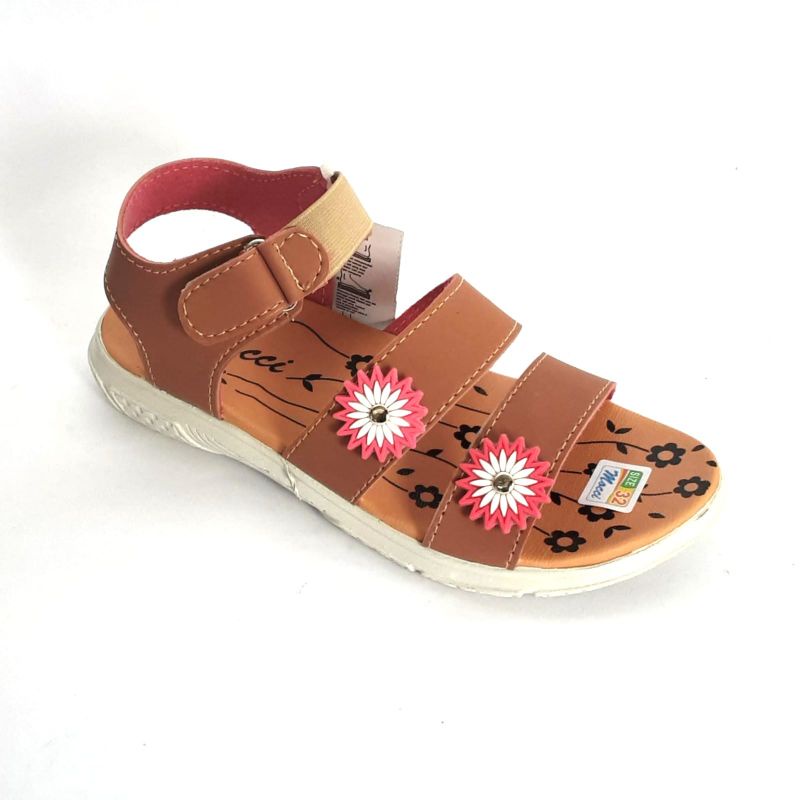 sandal anak perempuan motif bunga | sandal let anak perempuan