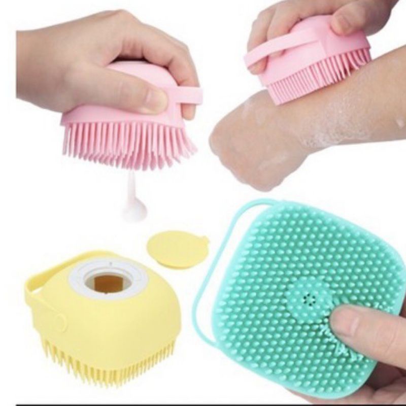 Sikat Badan Mandi/ Silicon bath shower silicon body brush shower