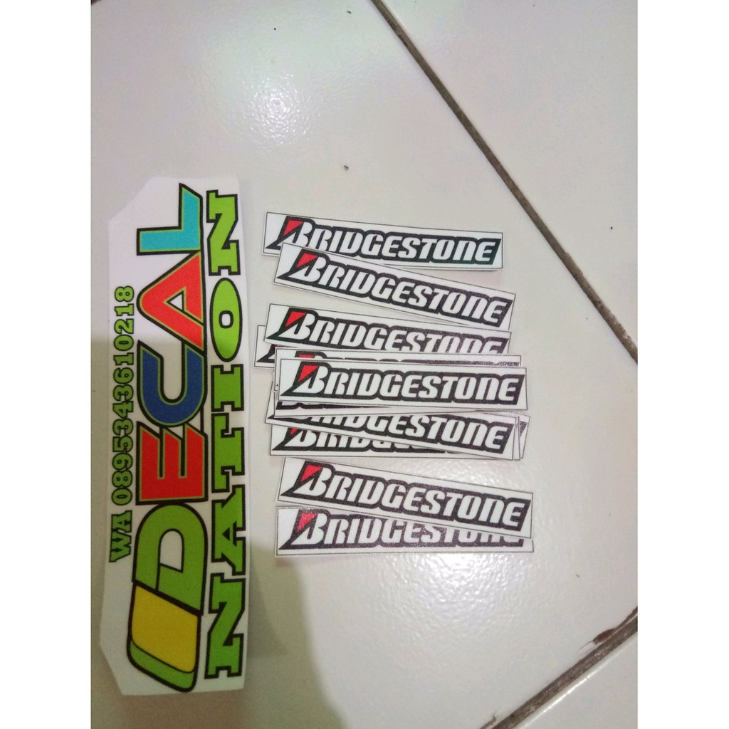 Jual Sticker Rock Star Sticker Brigestone Sticker Motocross Diskon