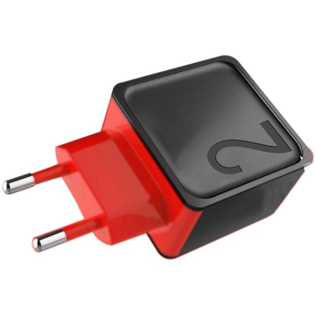 Adaptor Charger PREMIUM QUALITY BATOK Kepala Charger 2 Ports USB FAST CHARGING 2.4A Free Kabel Data