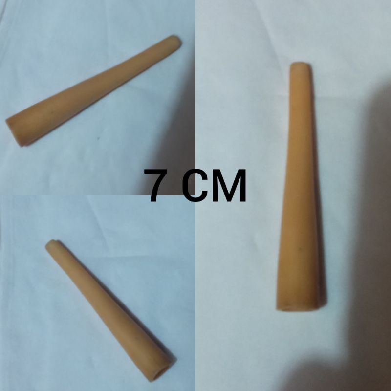 Pipa rokok mirip gading terbuat dari tulang sapi asli berkwalitas