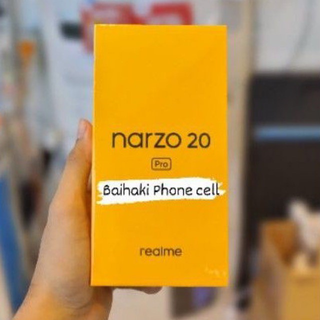 Realme Narzo 20 Pro 8/128GB (Free Tempered+Silicon) Garansi Resmi