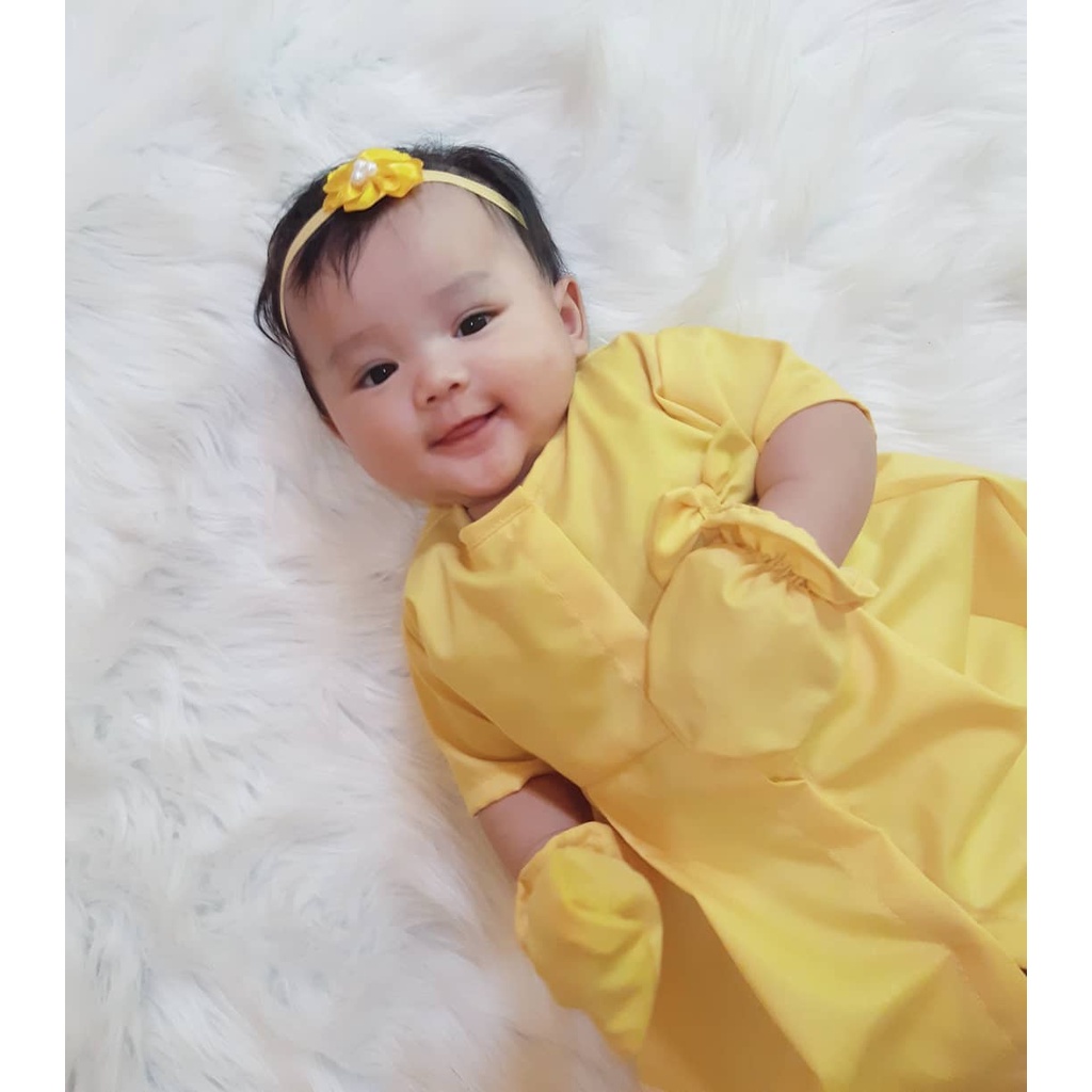 Baju Bayi Perempuan 0 6 Bulan | Dress Bayi Perempuan | Pakaian Bayi Baru Lahir Newborn TYB Exclusive