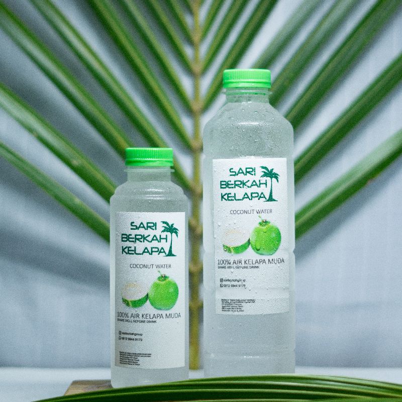 

air kelapa muda (beli 4 gratis 1 botol)