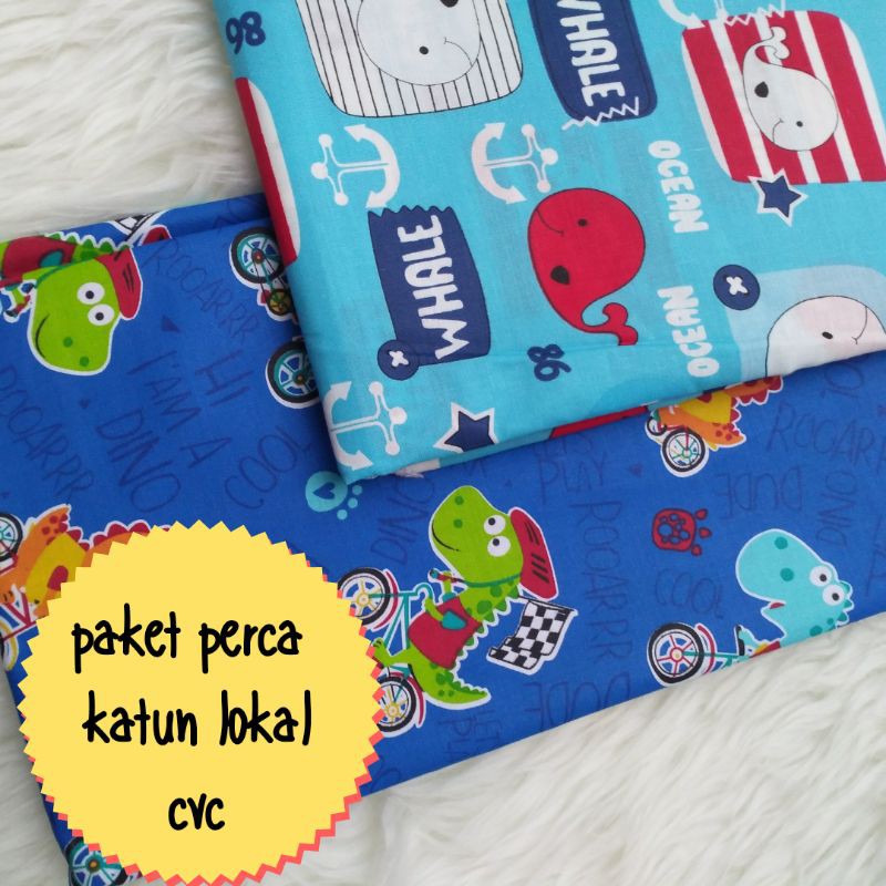 perca kain katun perca kain karakter