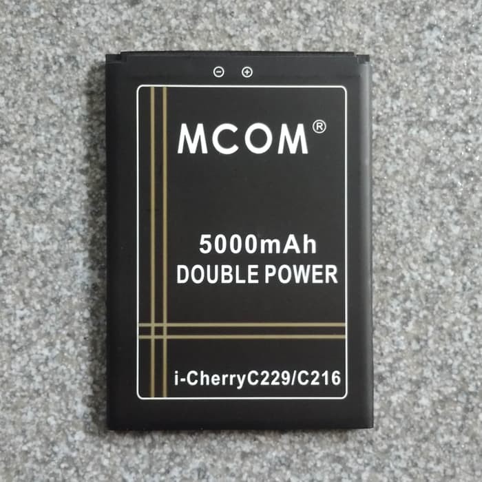 Battery Batre Baterai Double Power Mcom i-Cherry iCherry C216 Pro C229 Jupiter