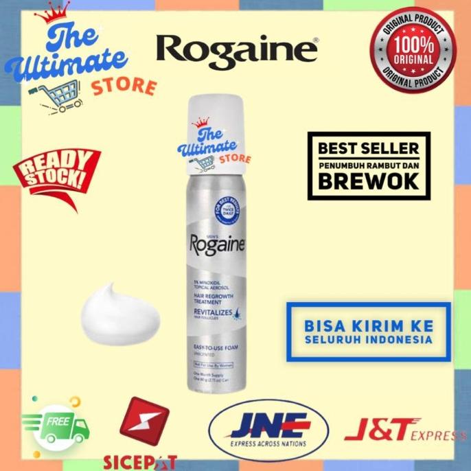 Rogaine Foam For Men (5% Minoxidil) Lc