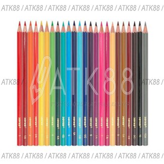 Pensil Warna Joyko 24 Superior Quality Color Pencils (CP-24PB)-1
