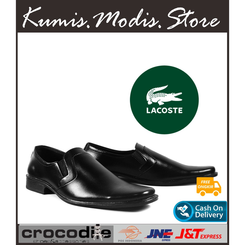 SEPATU PANTOFEL PRIA CROCODILE - SEPATU PANTOFEL MURAH ORIGINAL - SEPATU KANTOR PRIA - FOS020