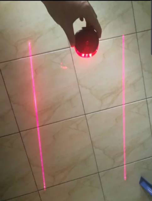 Lampu sepeda laser