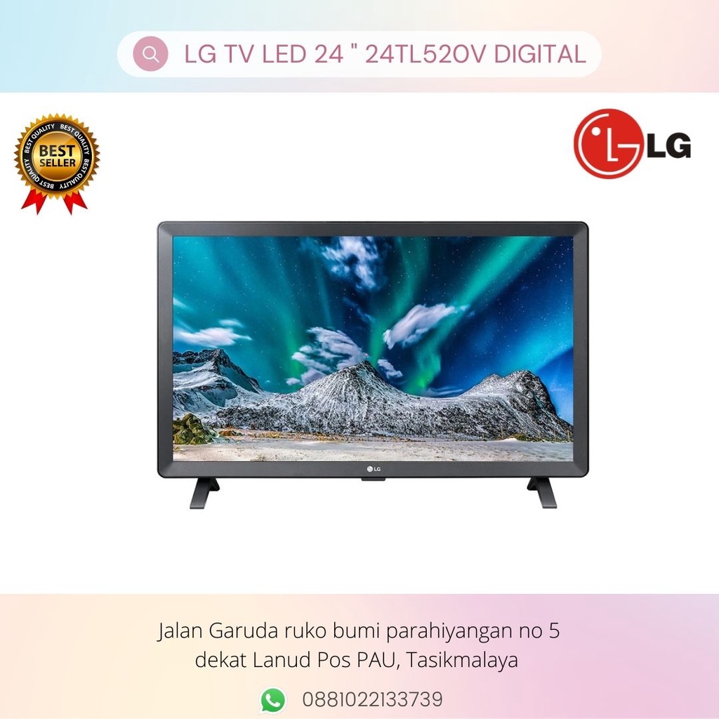 LG TV LED 24" 24TL520V DIGITAL