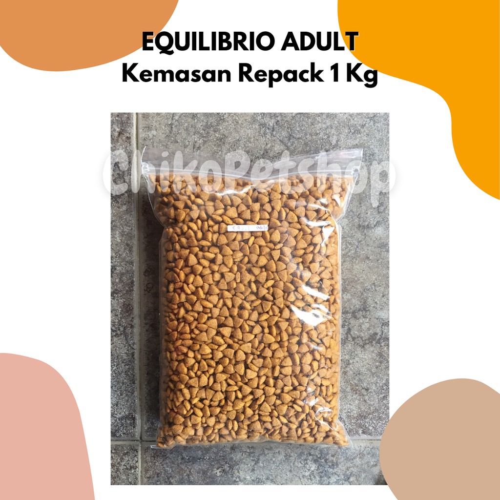 EQUILIBRIO ADULT Makanan Kucing Dewasa Kemasan 1 kg