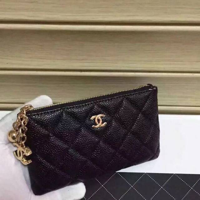 Chanel Small Zippy Wallet 008 / Dompet Wanita / Super Mirror Quality