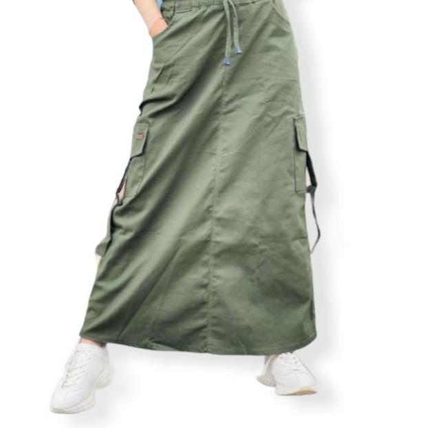 Rok Panjang // Rok Span // Rok Chinos // Rok Chinos Cargo // Rok Cargo // Maxy Skirt // COD Terbaru 