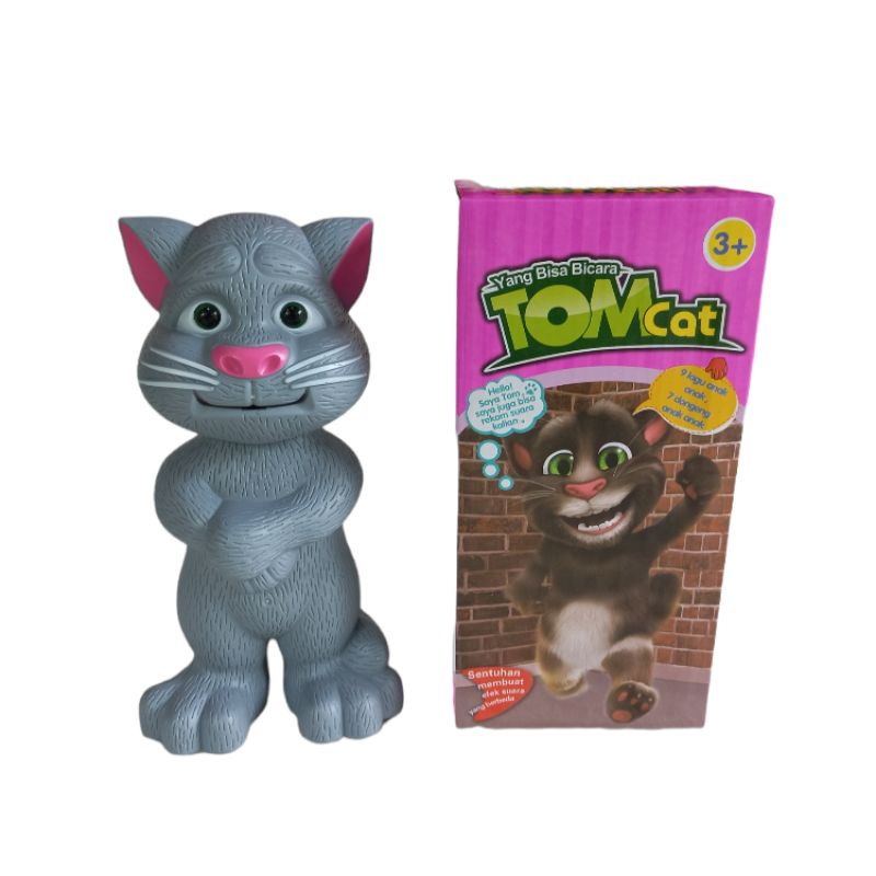 Mainan Edukasi Boneka Kucing Bisa Bicara / Tom Cat Talking
