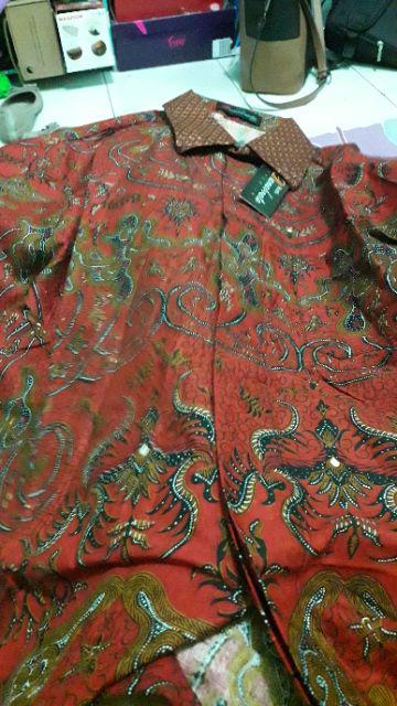 Kemeja Batik Pria Terbaru Size M L Xl Xxl Batik Lengan Panjang Katun Halus