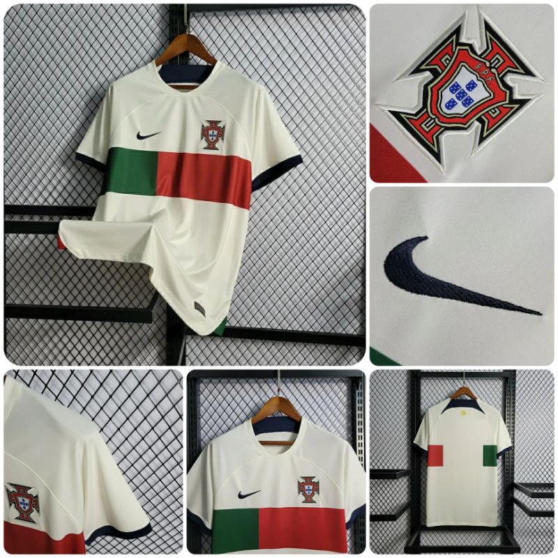 JERSEY BOLA PORTUGAL AWAY WORLD CUP PIALA DUNIA 2022 2023 GRADE ORI IMPORT