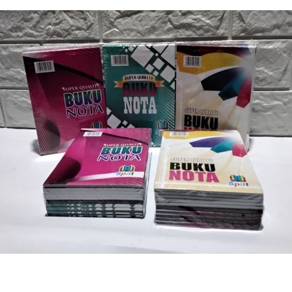 

Buku Nota HVS Split 1/4F- 2rangkap